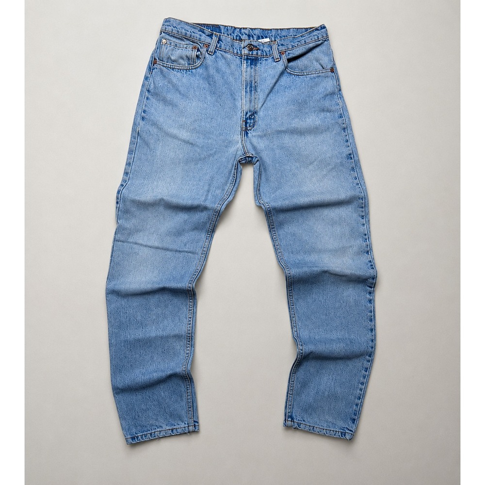 Vintage Levi's 512 Jeans Men's 36x32 Blue Slim Fit Tapered Leg Y2K Denim